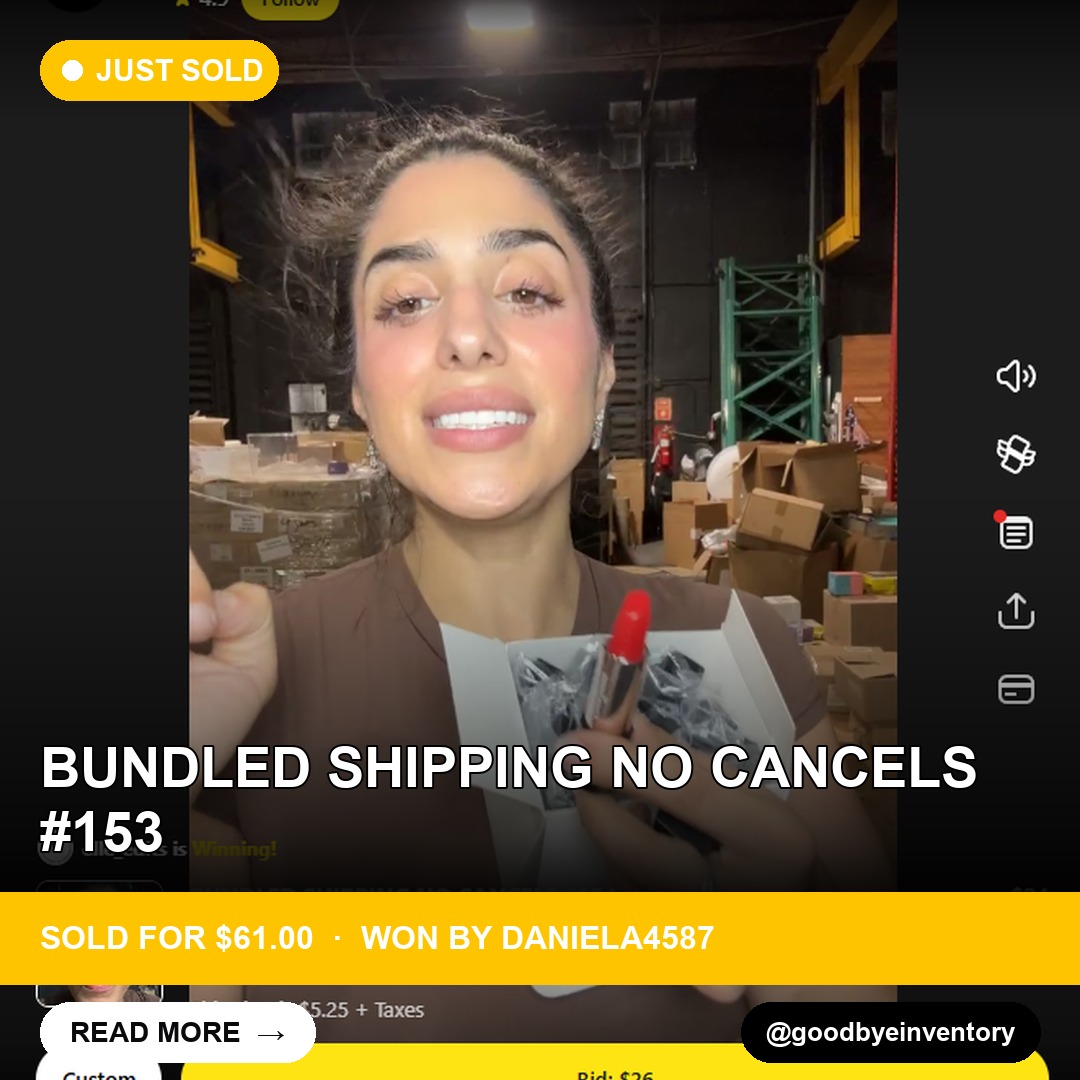 Bundled Shipping Item Sells for $61 in Goodbye Inventory's Reseller Bundles Show