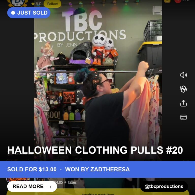 Spooky Sale: Halloween Clothing Pulls Sell for $13