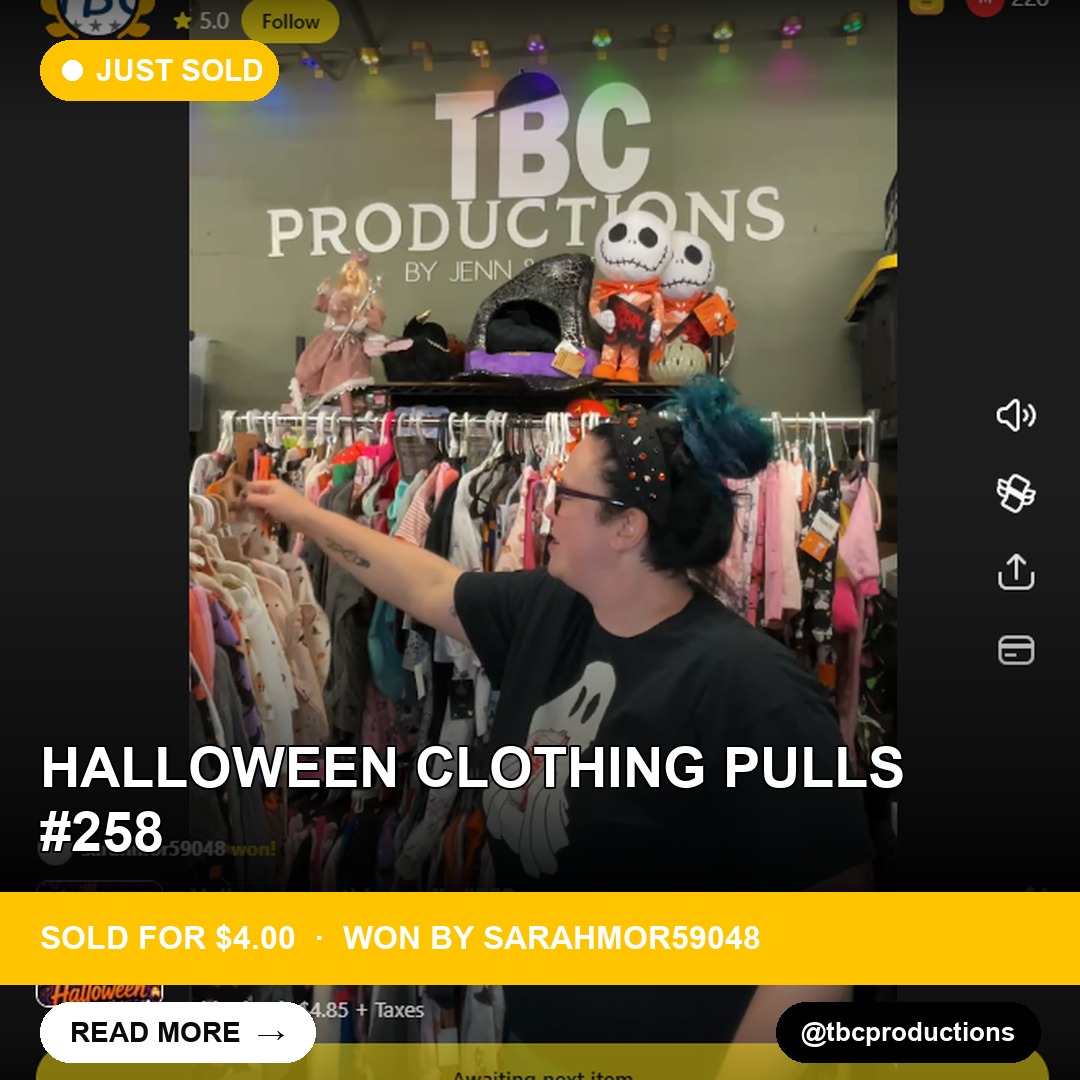 Banana Republic Halloween Sweatpant Sells at Whatnot Sale