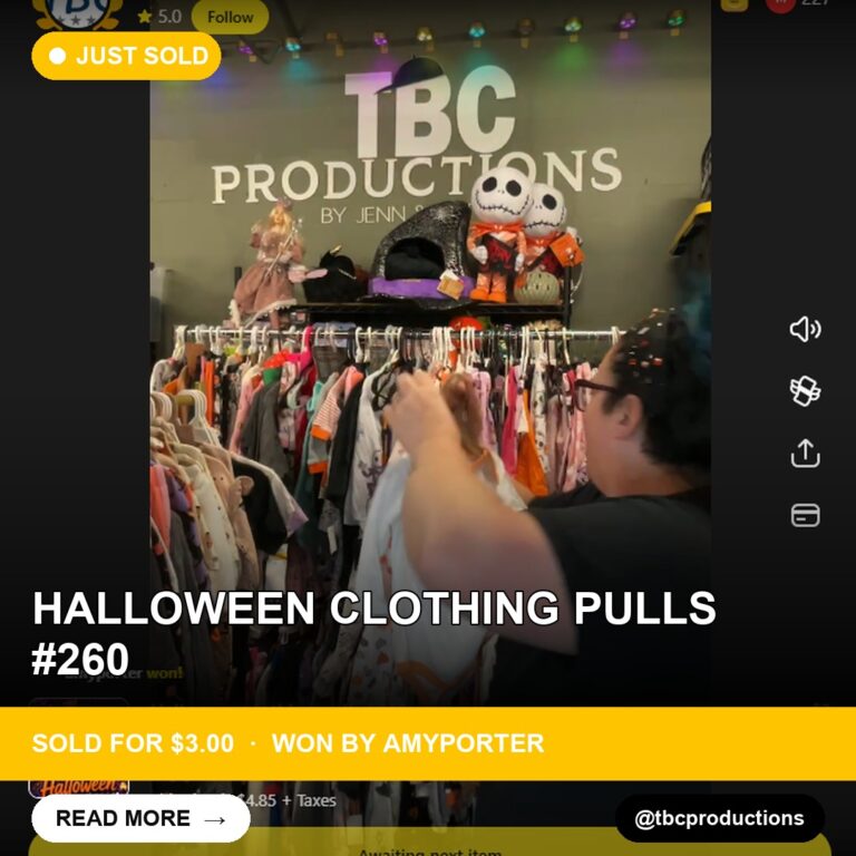 Holiday Cheer for All: Unique Halloween Treasures on Whatnot