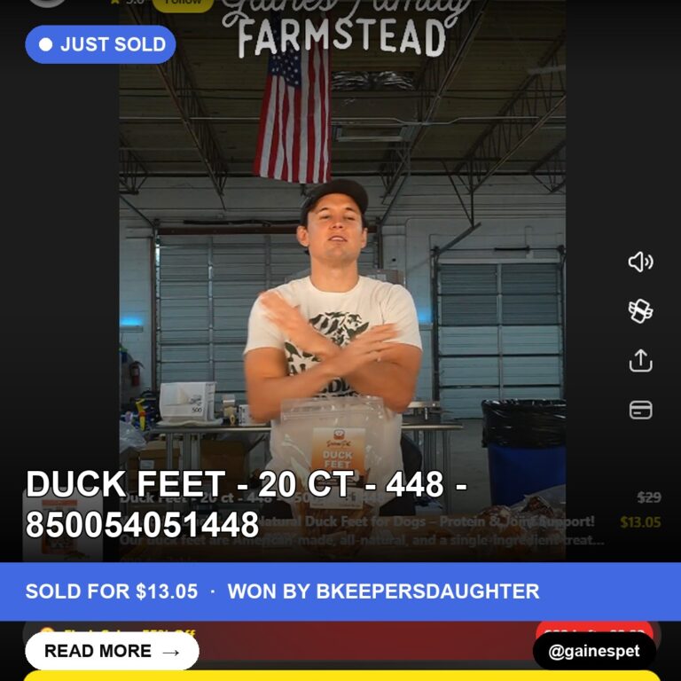 Duck Feet - 20 ct - 448 - 850054051448