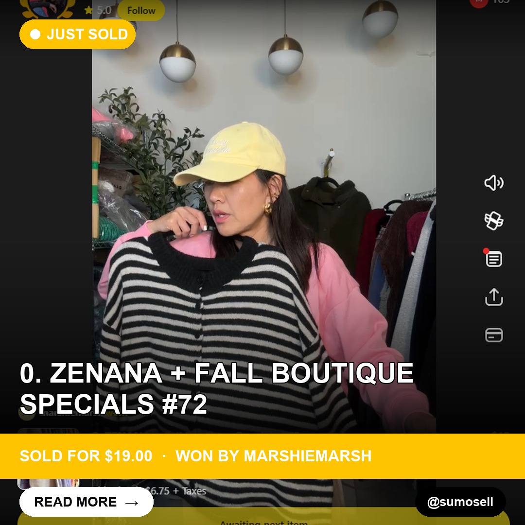 Cozy Zen Clothing Scored by Marshiemarsh in Whatnot Sale!