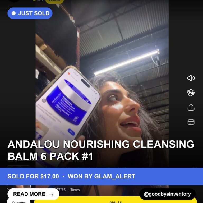 Clearing Out the Inventory: Andalou Nourishing Cleansing Balm 6-Pack Sells for $17