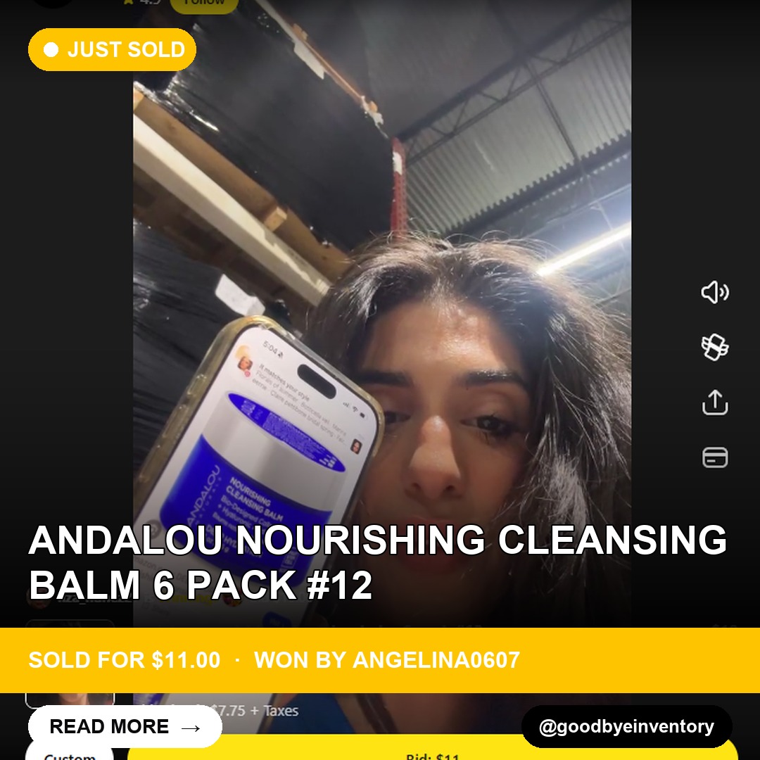 Clean Sweep: Andalou Nourishing Cleansing Balm 6 Pack Sells for $11