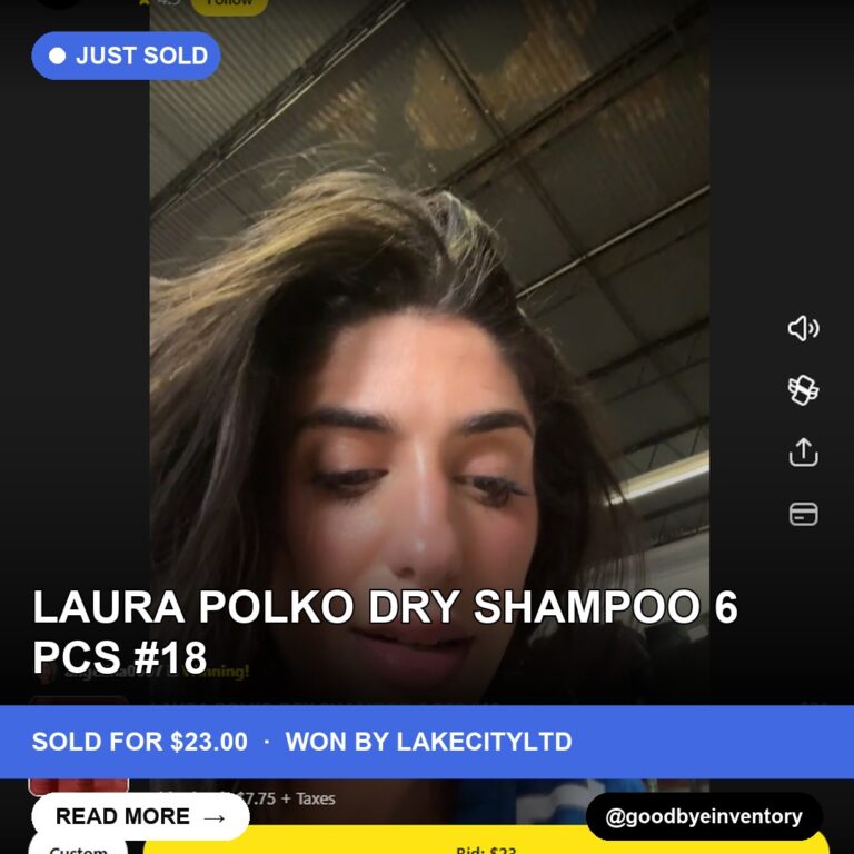 Dry Shampoo Steals the Show on Whatnot
