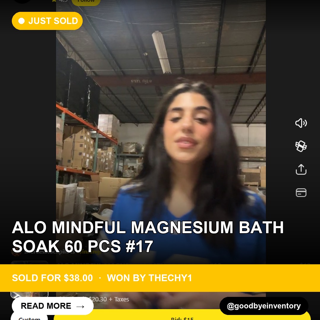 ALO Mindful Magnesium Bath Soak Sale Frenzy