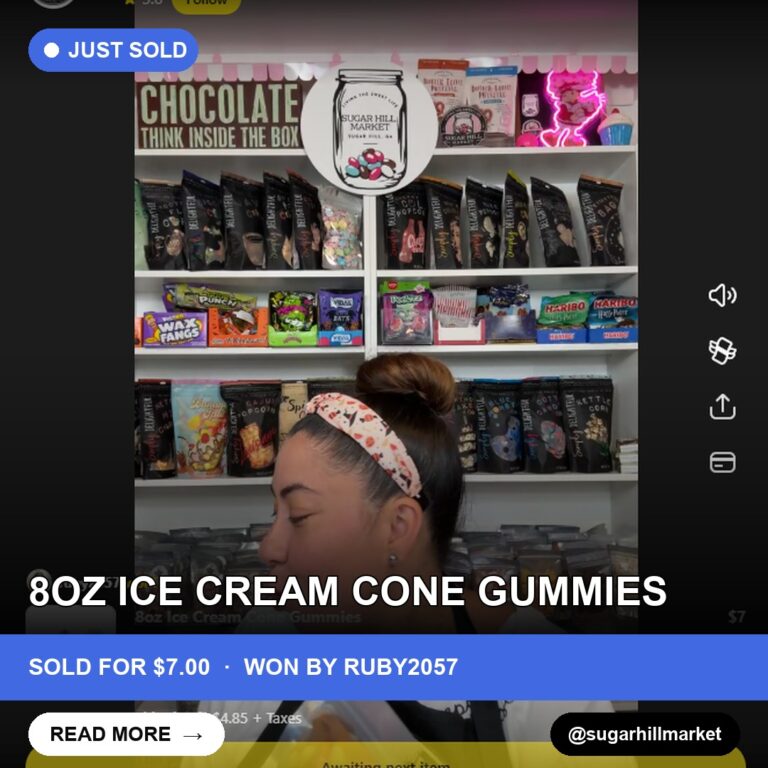 Gummy Treat on a Stick Wins Bidder Over