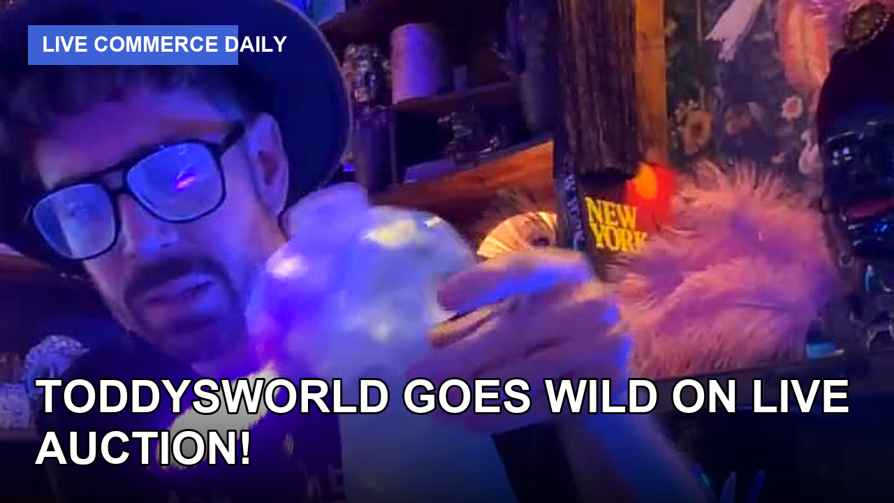 ToddysWorld GOES WILD on Live Auction! #shorts