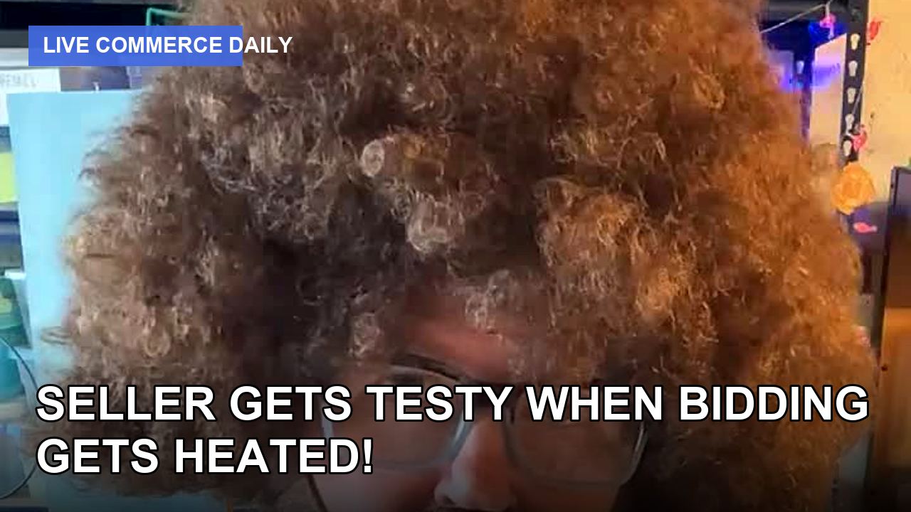 Seller GETS TESTY When Bidding Gets HEATED! #shorts