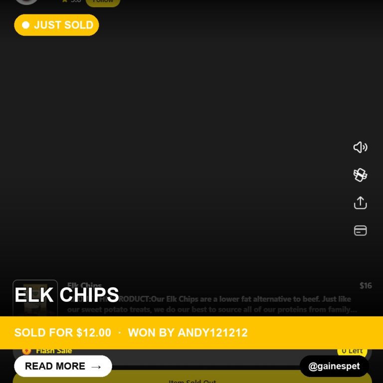 Elk Chip Good Fortune