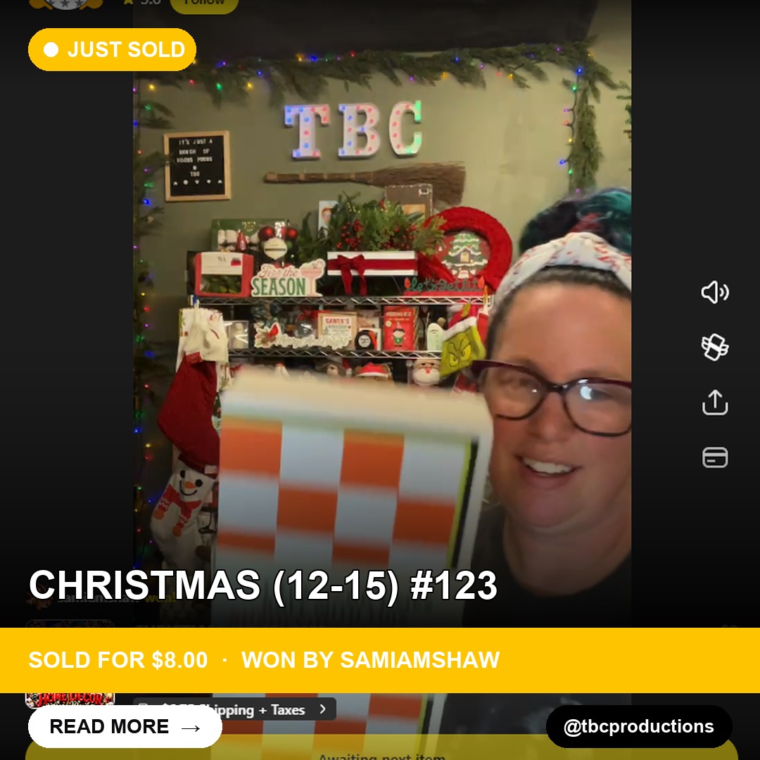 Holiday Ho-ho-ho: Sushi Checkers & More Sell Out on Whatnot!