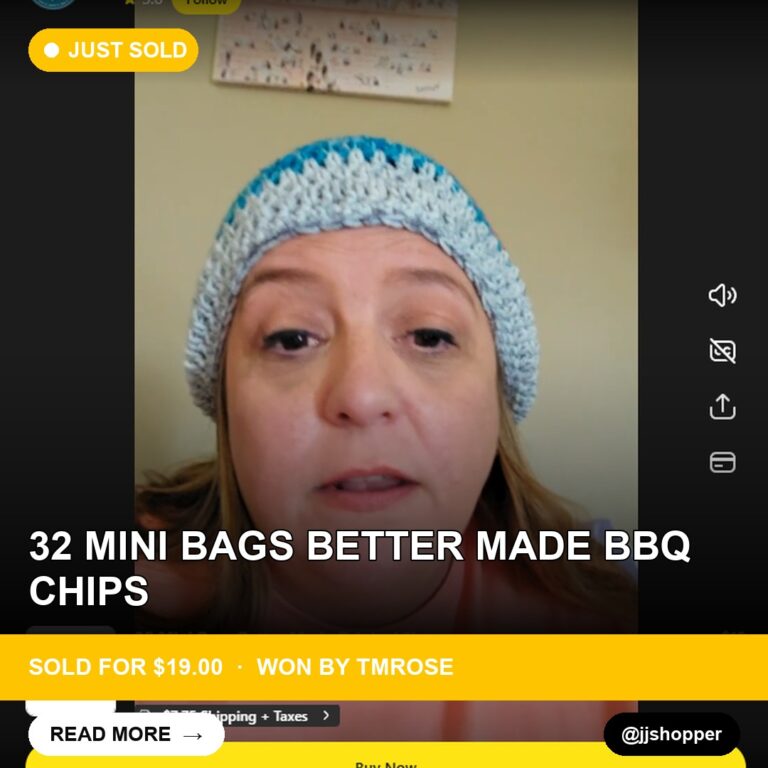 Mini Bags of BBQ Chips Bring in a Sweet $19 Sale