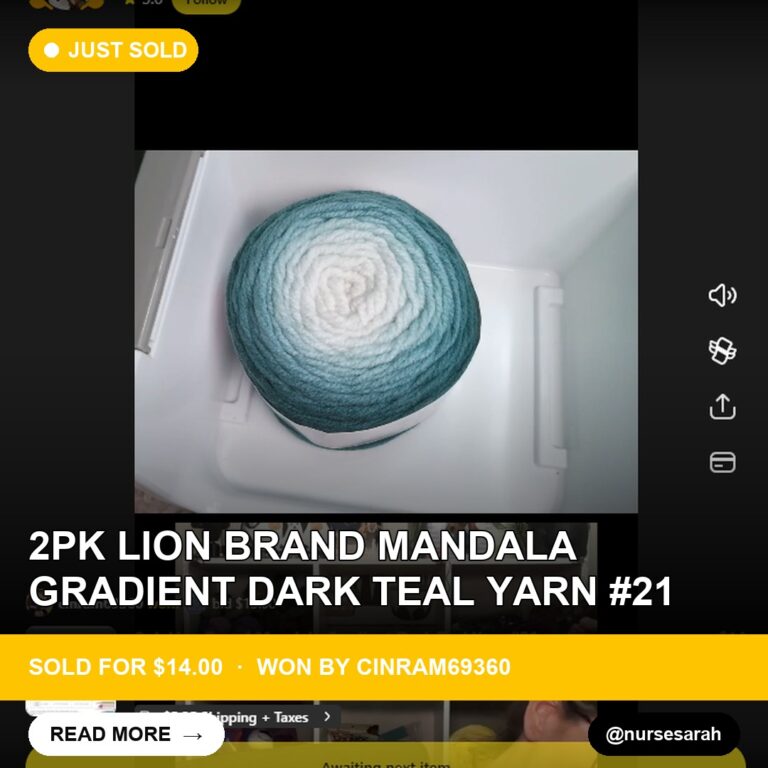 Rare Deal on Lion Brand Mandala Yarn