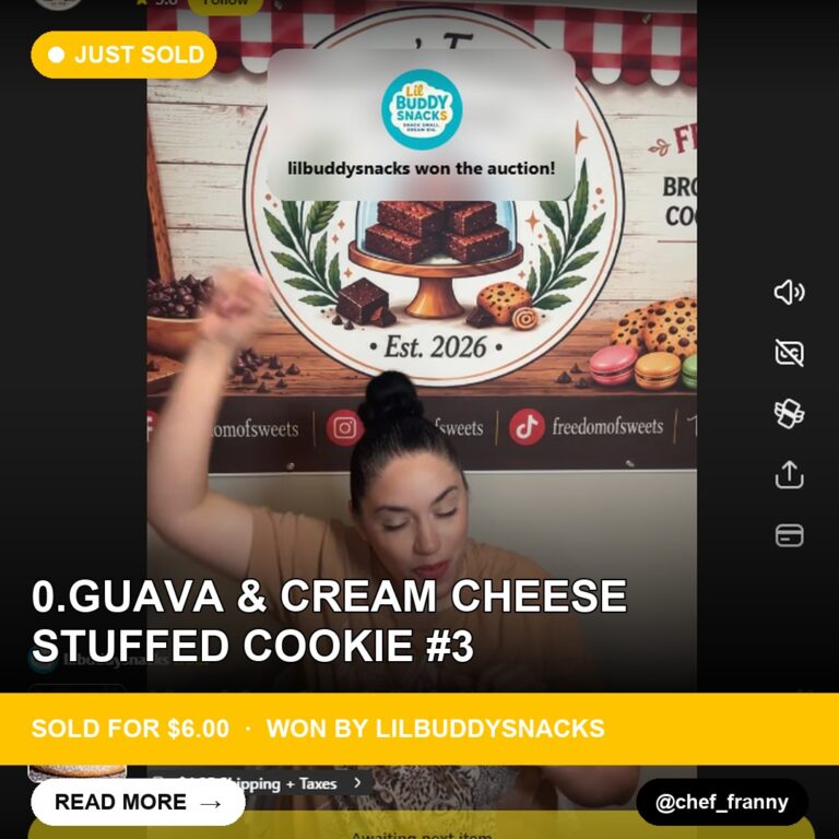 Guava & Cream Cheese Stuffed Cookie Love Story