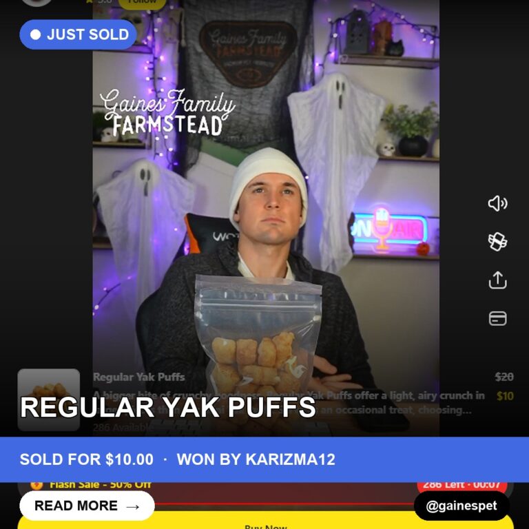 Regular Yak Puffs