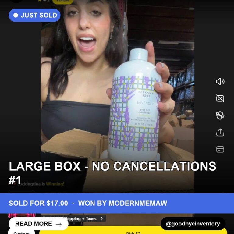Whatnot Show Wrap: A Mystery Box's Surprise Sale