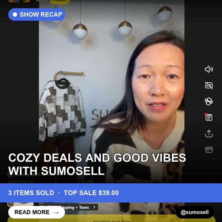 Cozy Deals and Good Vibes with Sumosell