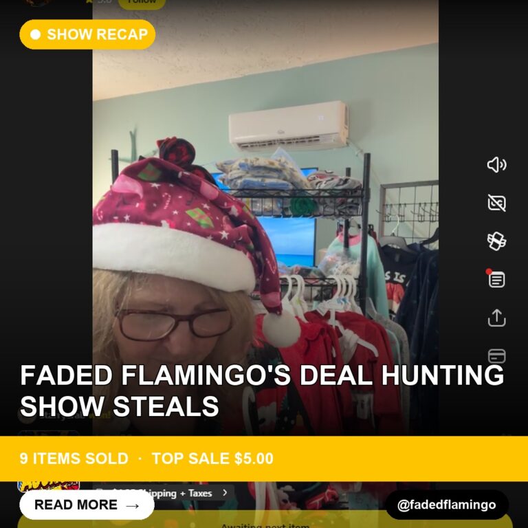 Faded Flamingo's Deal Hunting Show Steals