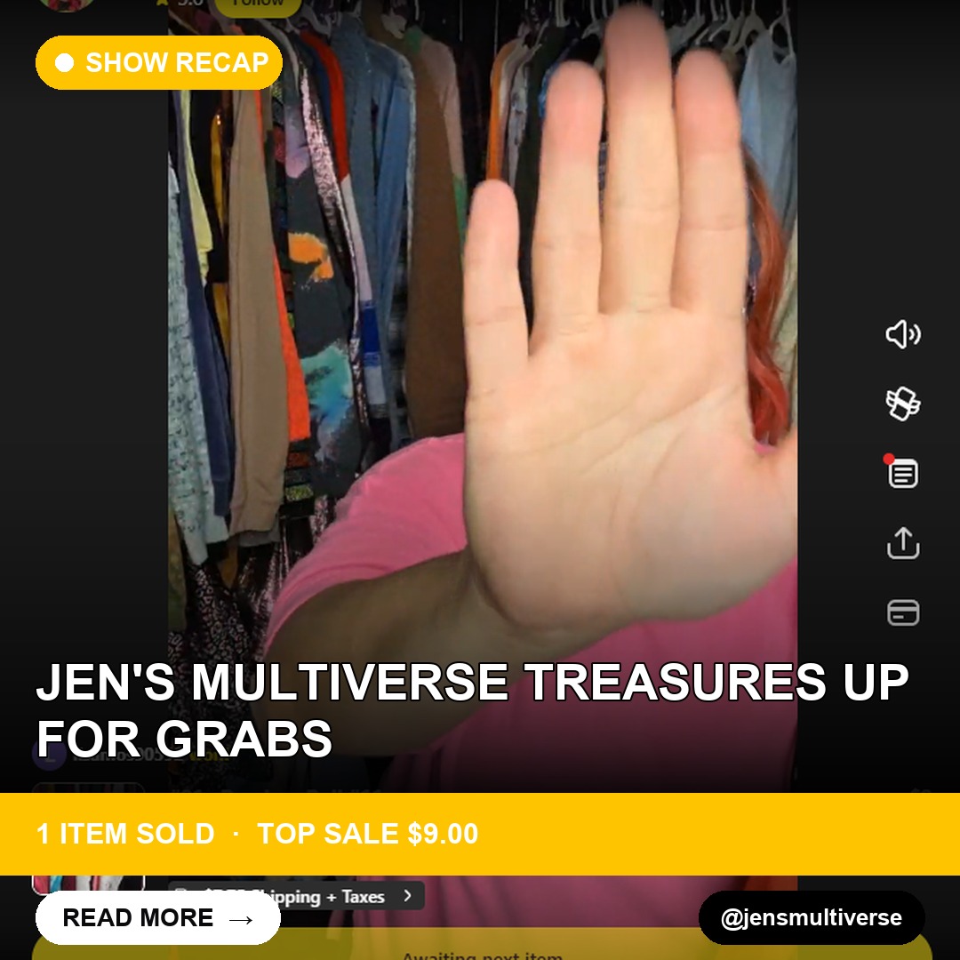 Jen's Multiverse Treasures Up for Grabs