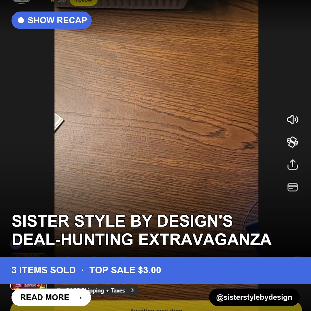 Sister Style by Design's Deal-Hunting Extravaganza