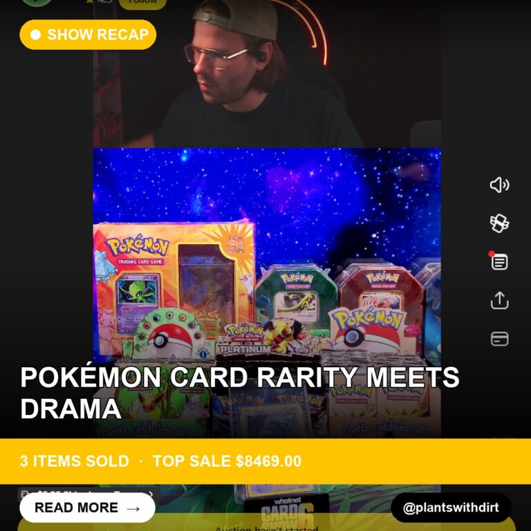 Pokémon Card Rarity Meets Drama