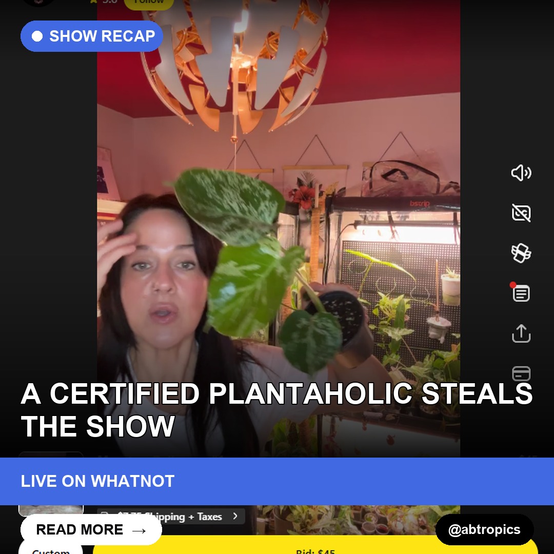 A Certified Plantaholic Steals the Show