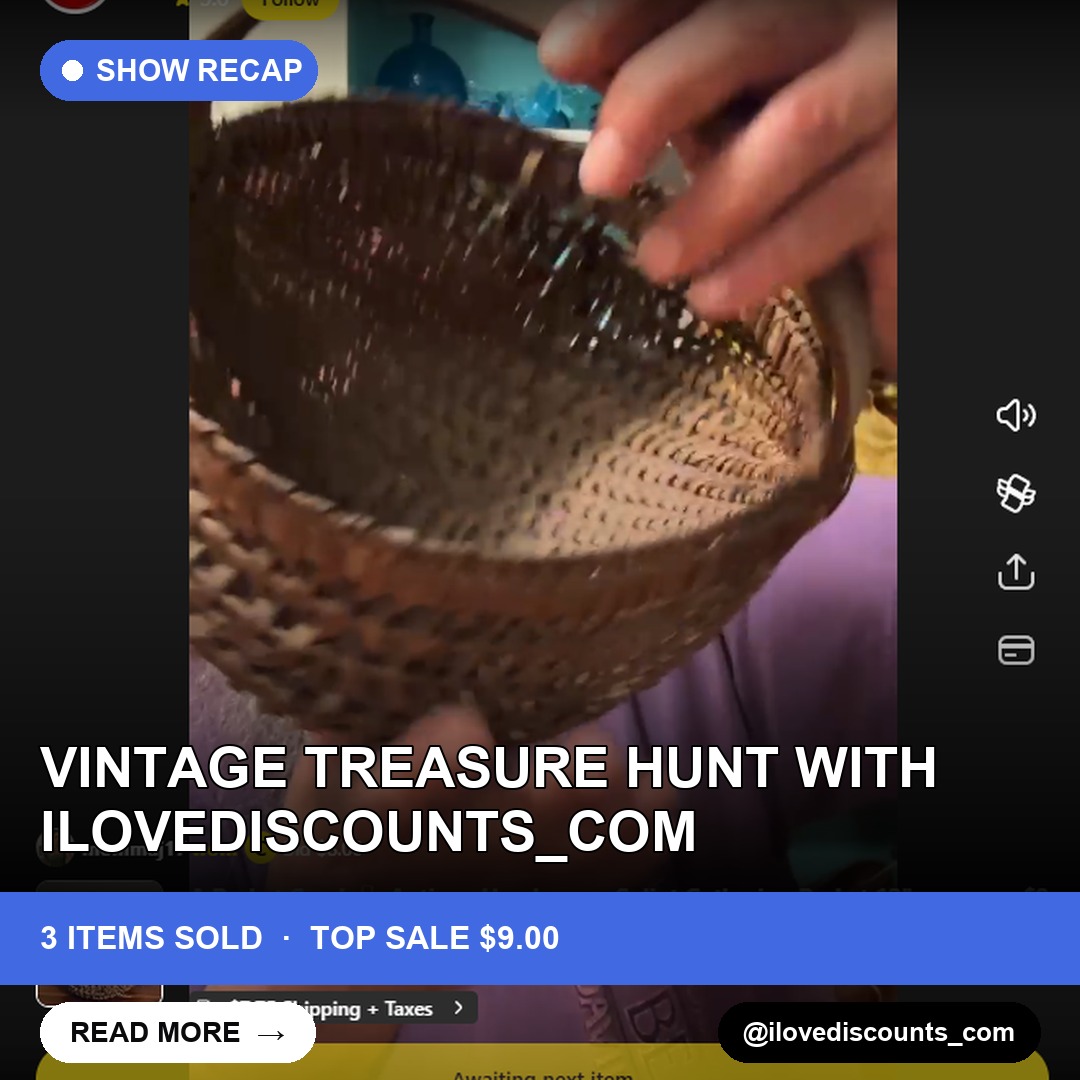 Vintage Treasure Hunt with ilovediscounts_com