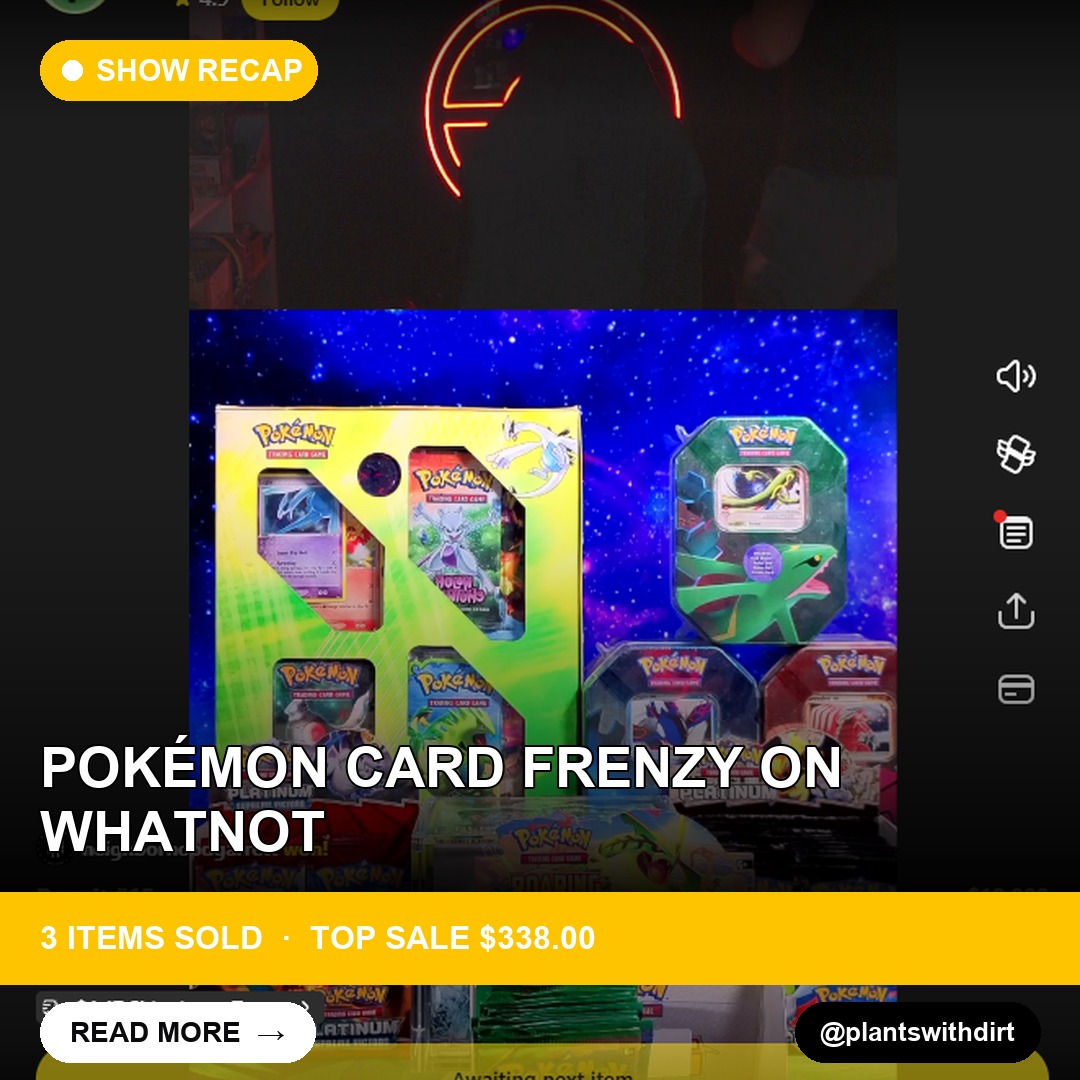 Pokémon Card Frenzy on Whatnot