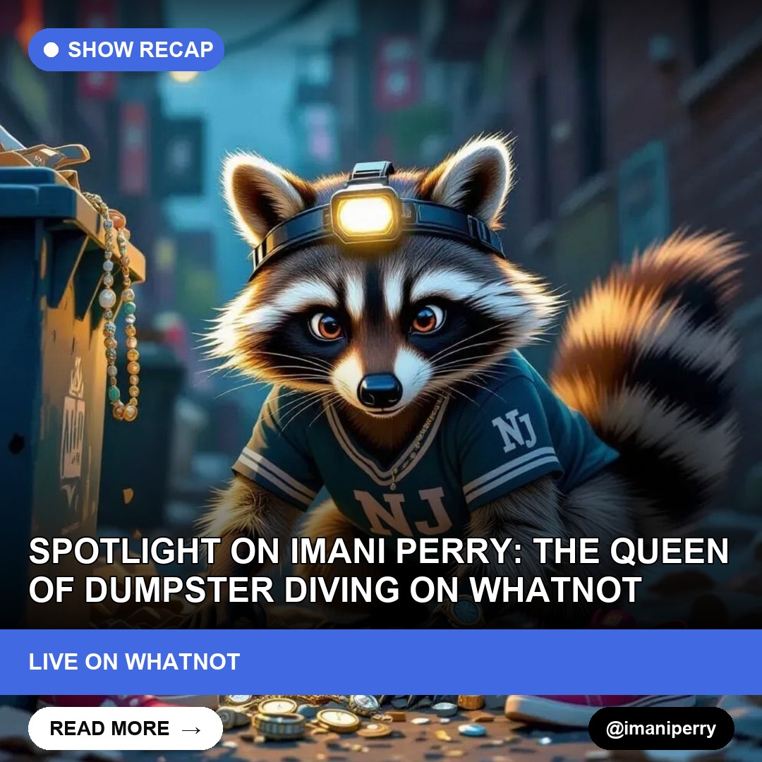 Spotlight on Imani Perry: The Queen of Dumpster Diving on Whatnot
