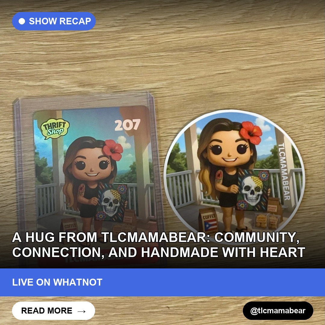 A Hug from tlcmamabear: Community, Connection, and Handmade with Heart