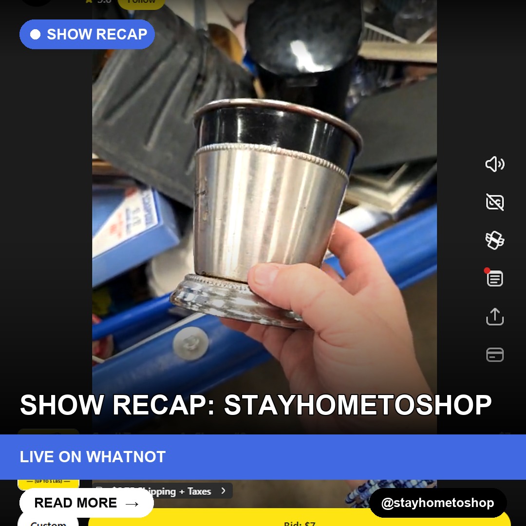 Show Recap: stayhometoshop