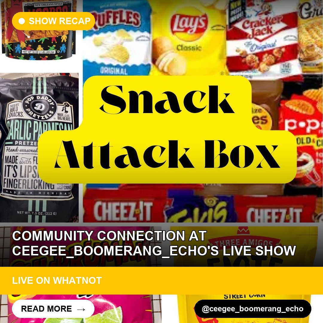 Community Connection at ceegee_boomerang_echo's Live Show