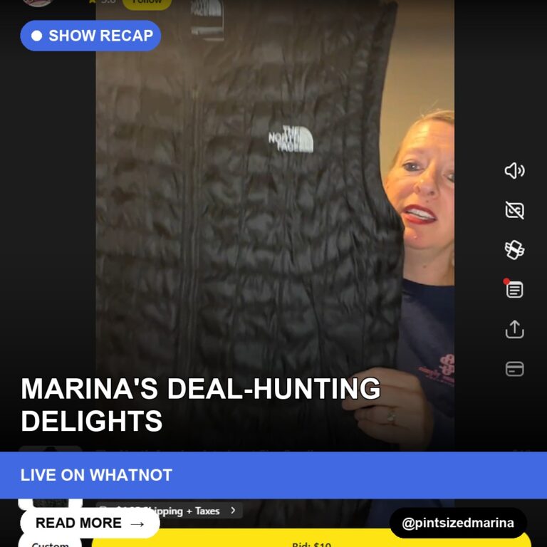 Marina's Deal-Hunting Delights
