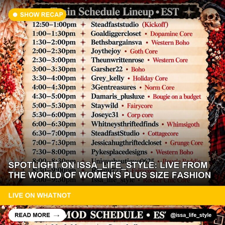 Spotlight on issa_life_style: Live from the World of Women's Plus Size Fashion