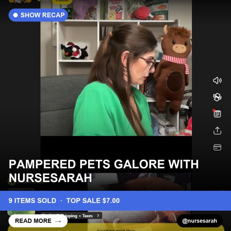 Pampered Pets Galore with nursesarah