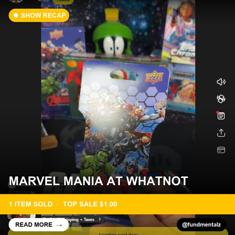 Marvel Mania at Whatnot