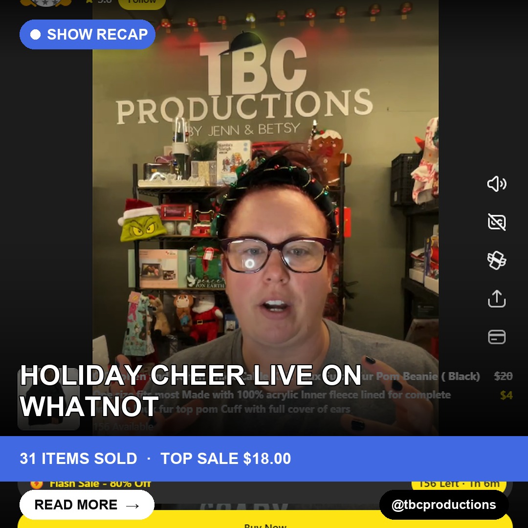 Holiday Cheer Live on Whatnot