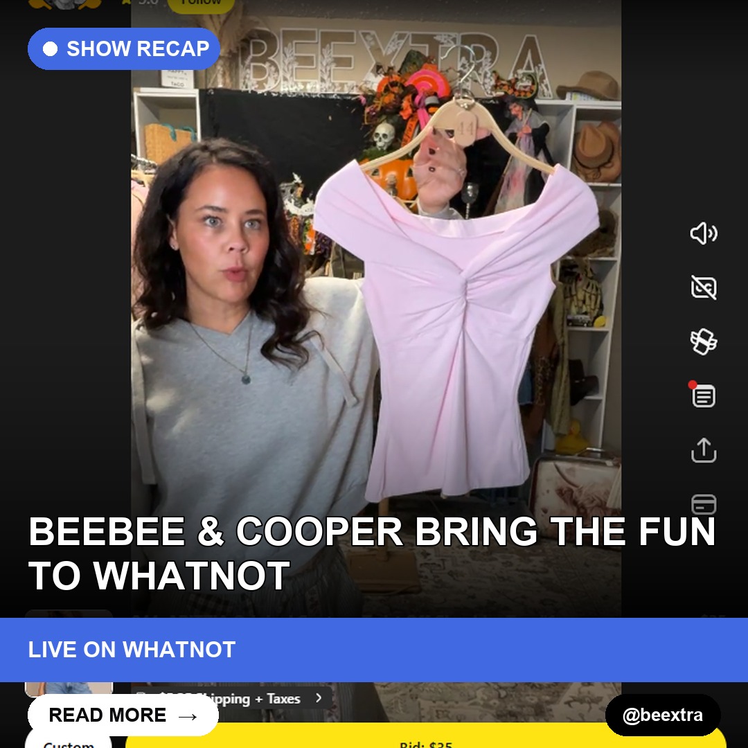 BeeBee & Cooper Bring the Fun to Whatnot