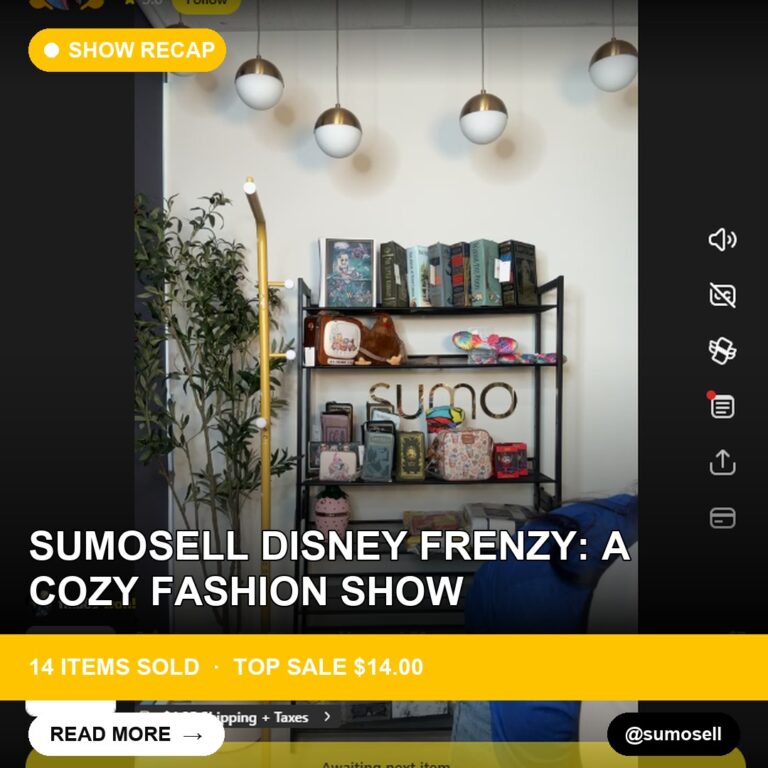 Sumosell Disney Frenzy: A Cozy Fashion Show