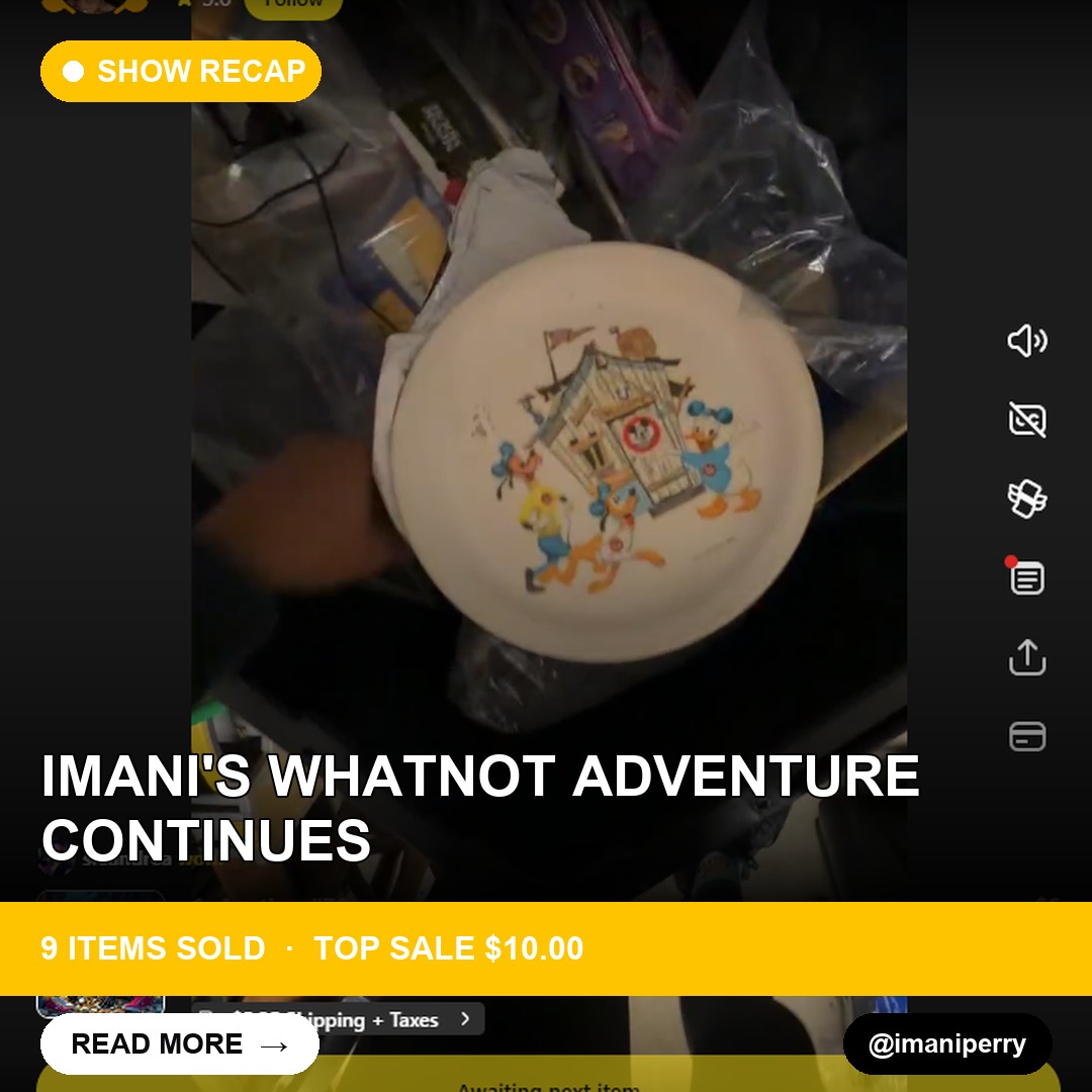 Imani's Whatnot Adventure Continues