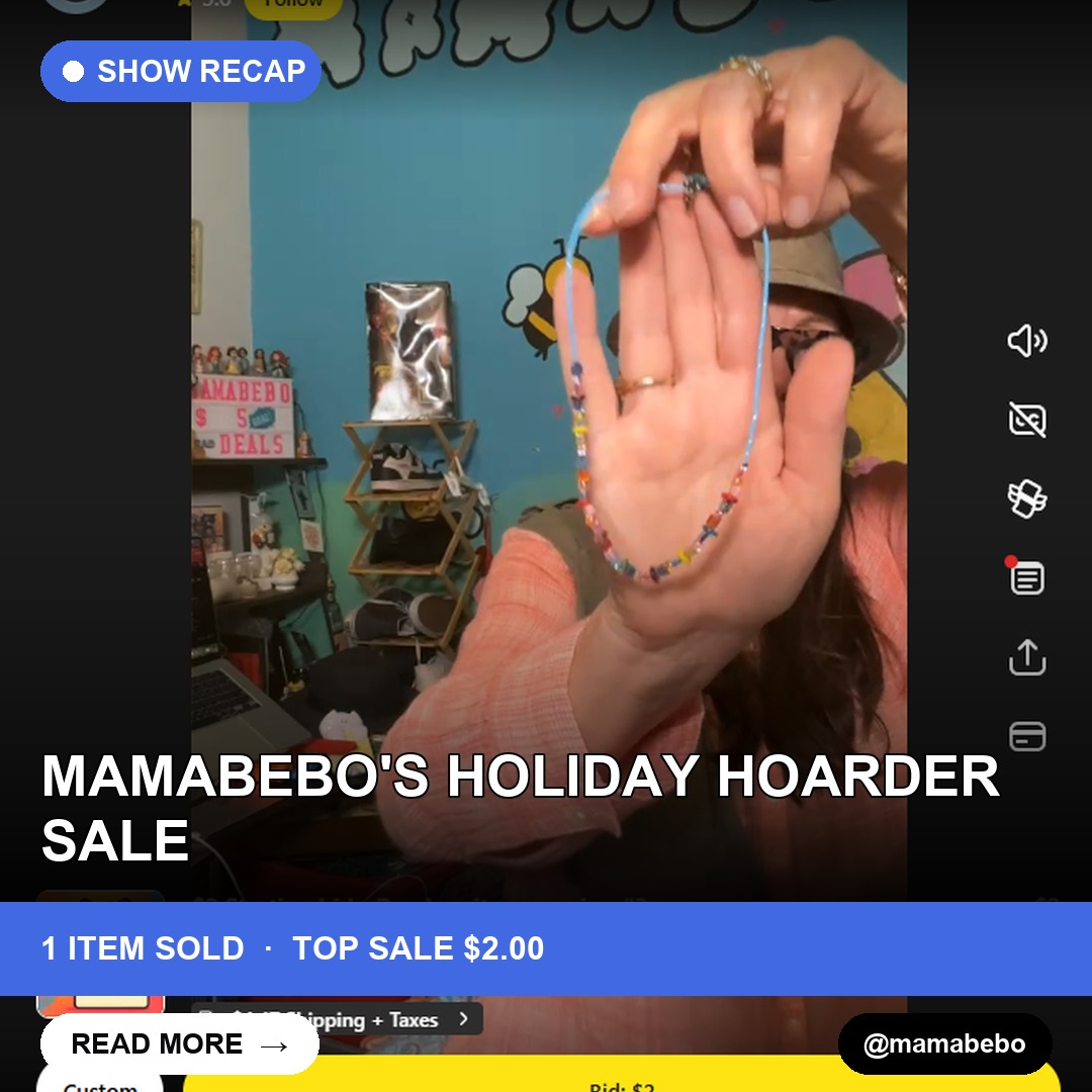 MamaBeBo's Holiday Hoarder Sale