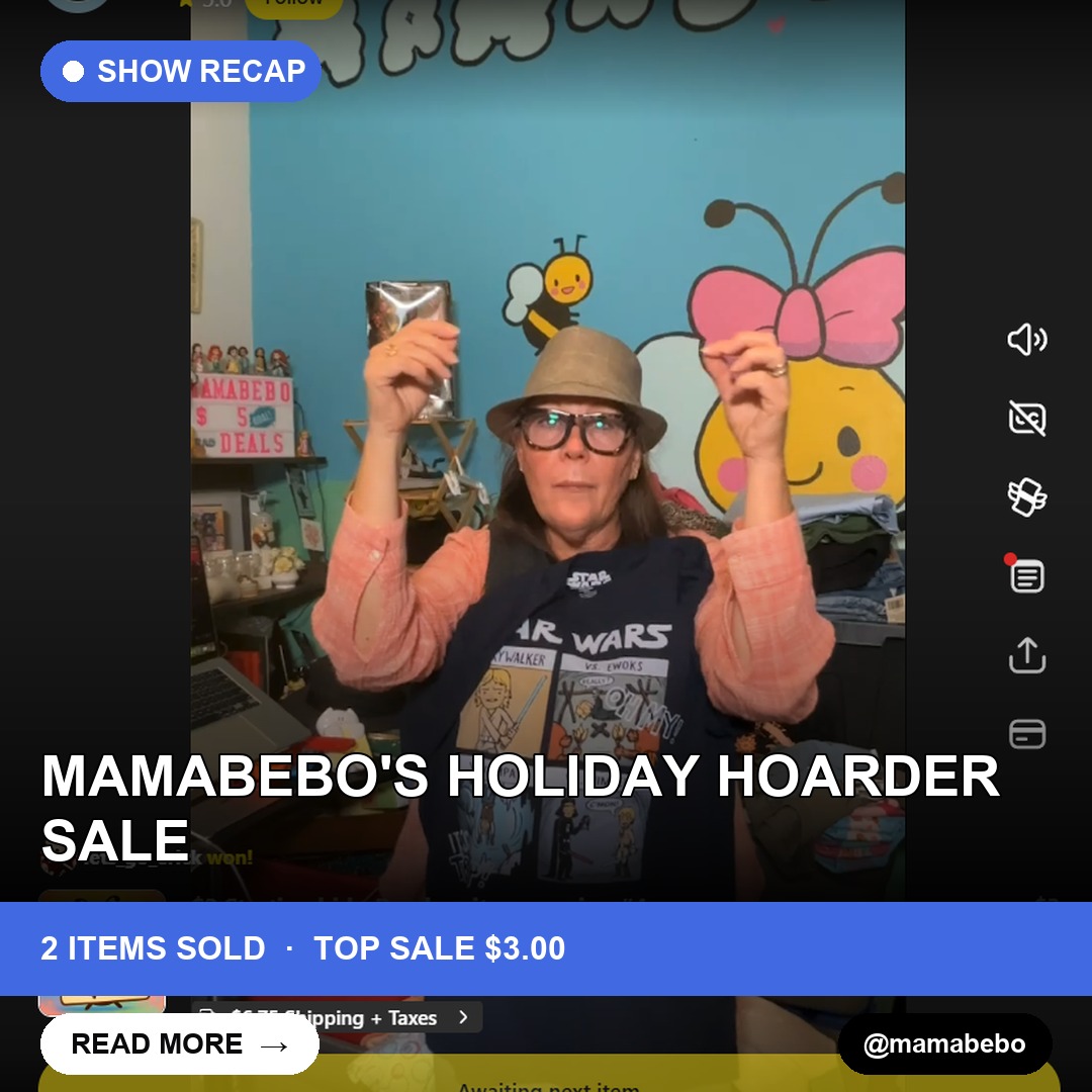 MamaBeBo's Holiday Hoarder Sale