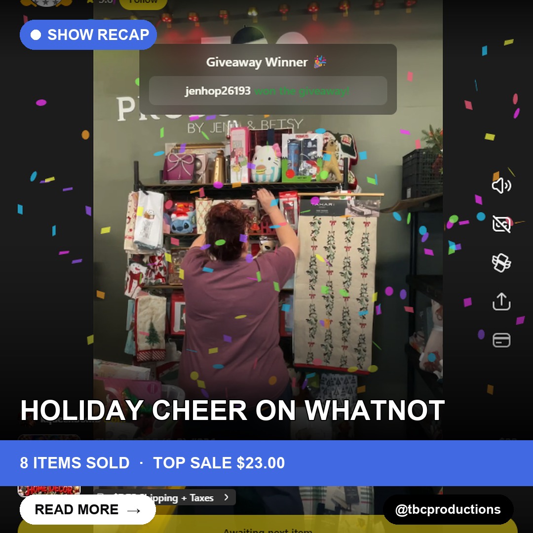 Holiday Cheer on Whatnot
