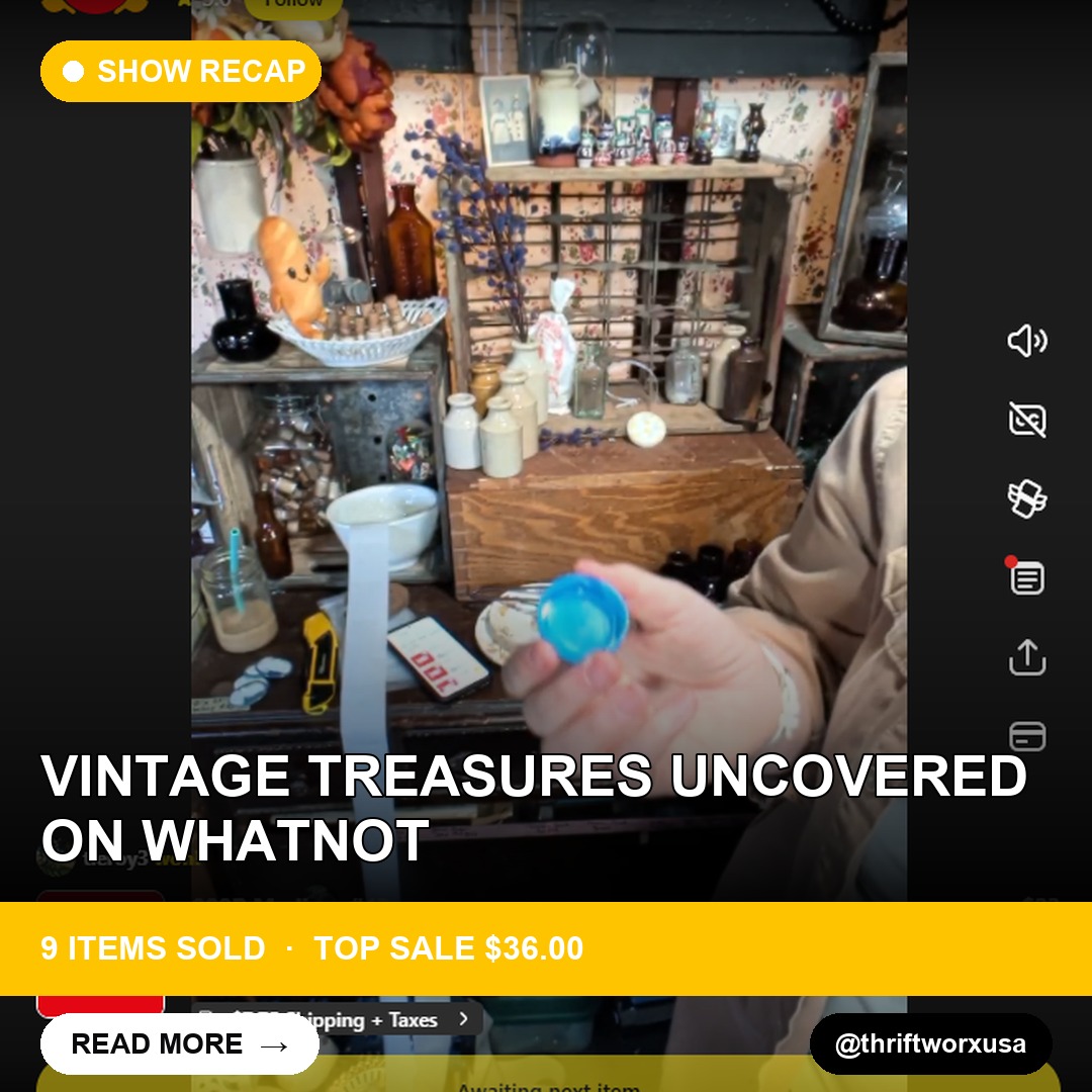 Vintage Treasures Uncovered on Whatnot