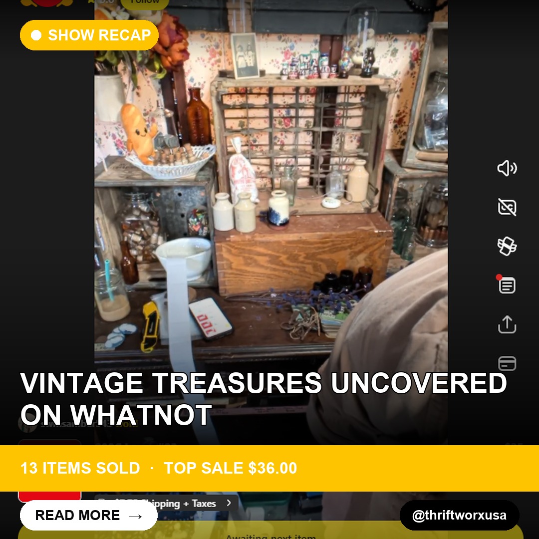 Vintage Treasures Uncovered on Whatnot