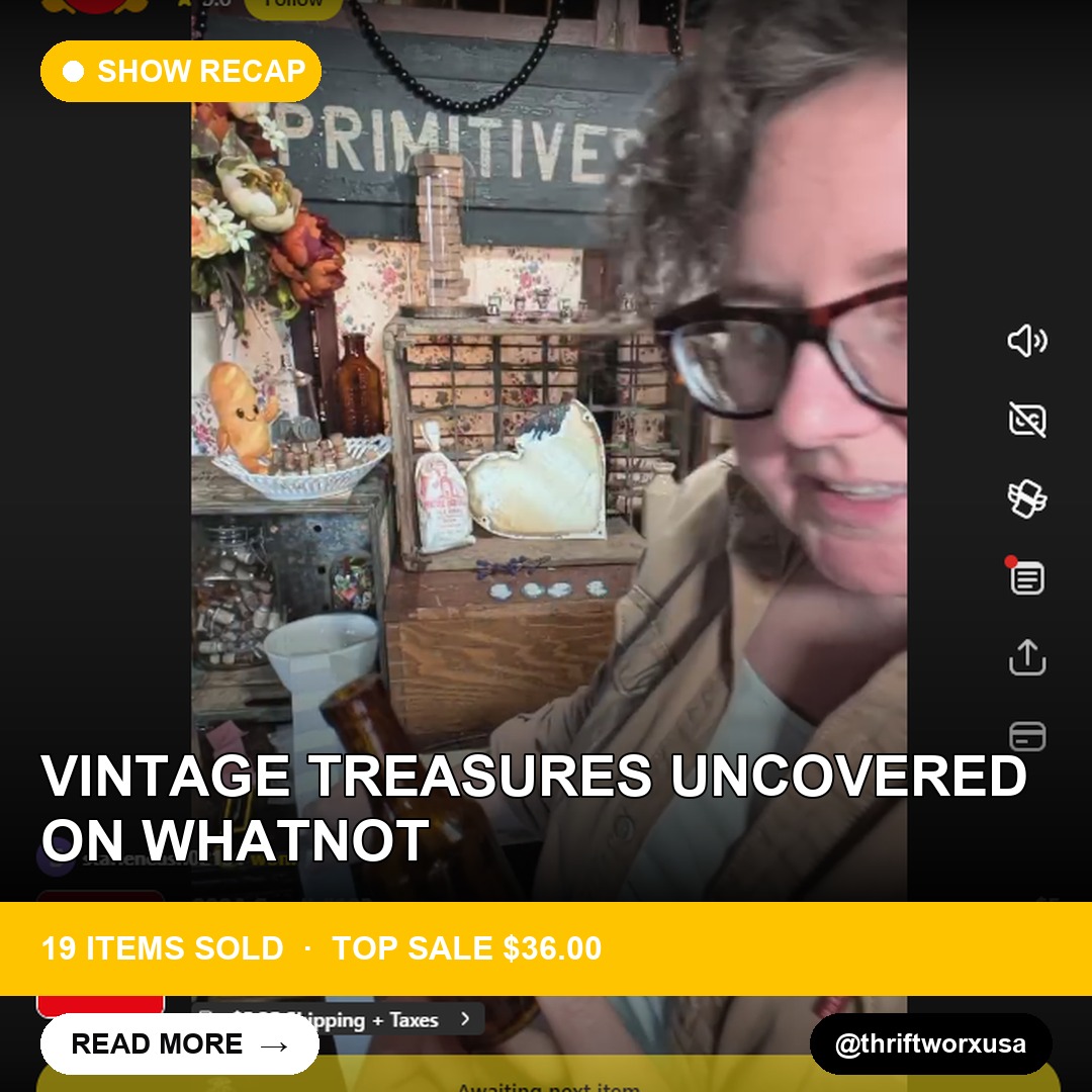 Vintage Treasures Uncovered on Whatnot