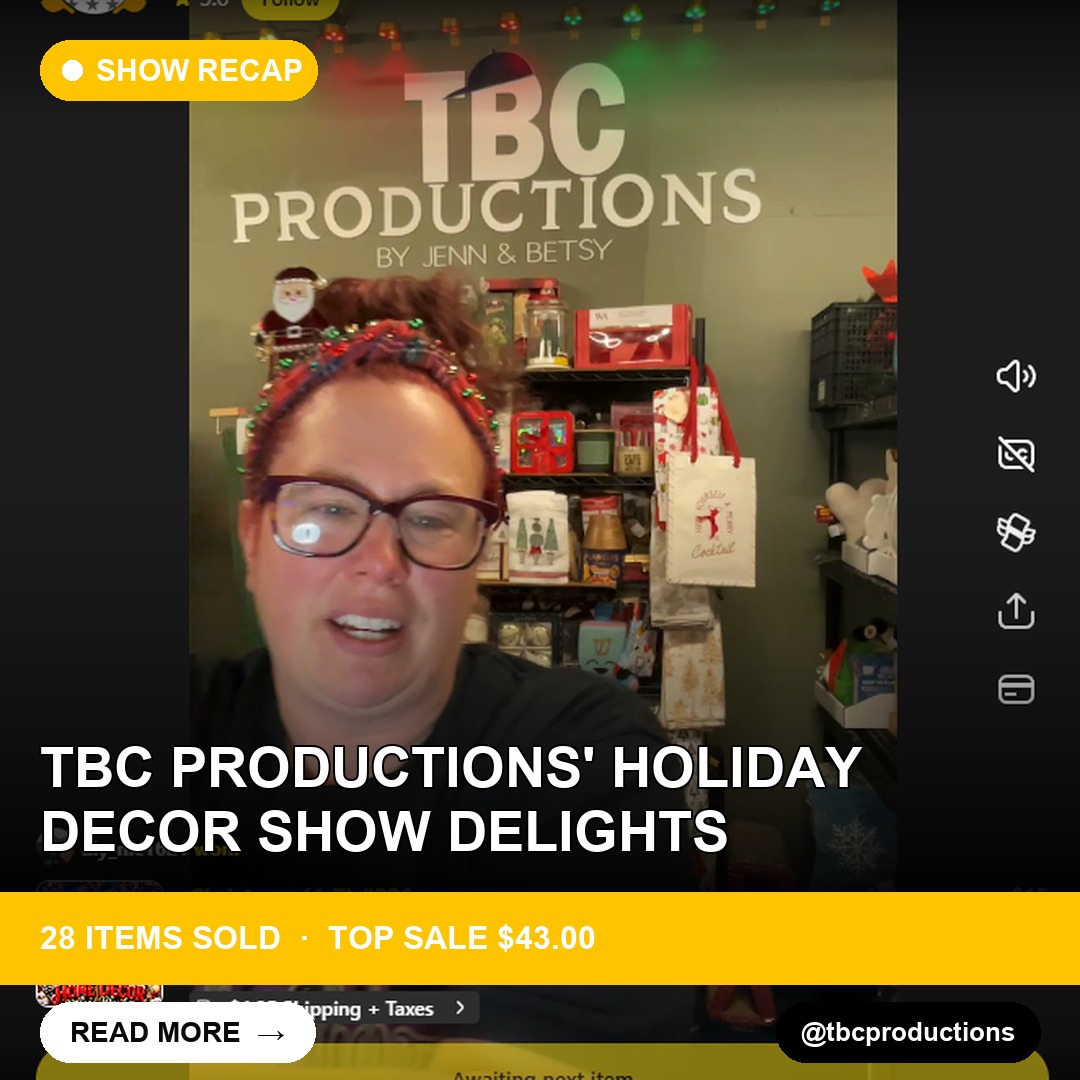 TBC Productions' Holiday Decor Show Delights
