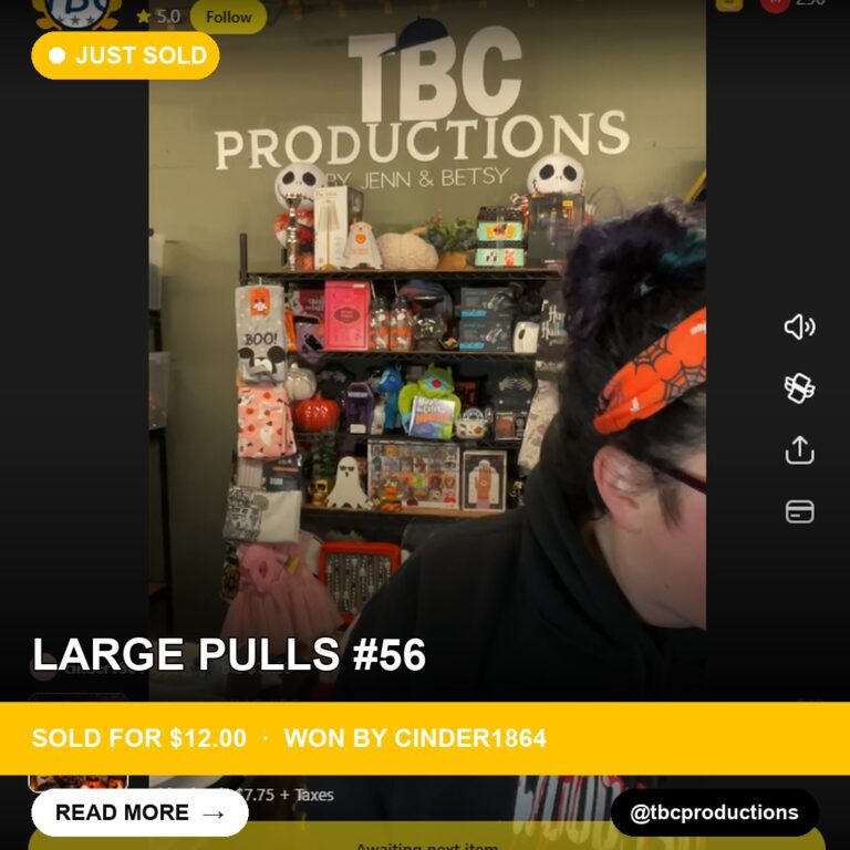 Holiday Fun for Less: TBC Productions' Whatnot Sale Delights