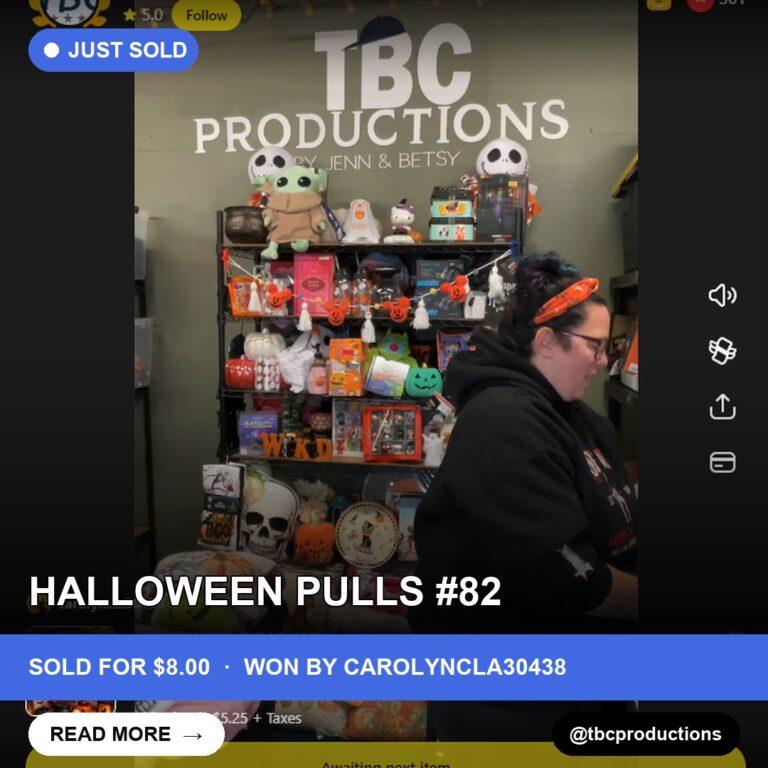 Halloween Pulls Bring in Treat for One Shopper