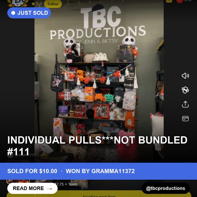 New Whatnot Find from @tbcproductions: Sold for 10.00 USD